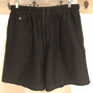 Nat Nast Black Swim Trunks